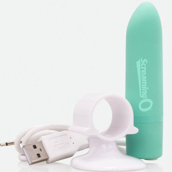 SCREAMING O - RECHARGEABLE MASSAGE POSITIVE GREEN 4